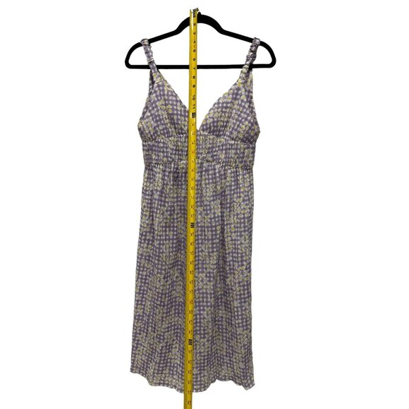 LUSH Women's Lavender Gingham Dress SMALL - Picture 7 of 7